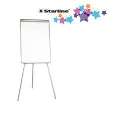 Lavagna portablocco - 70 x 102 cm - bianco - Starline