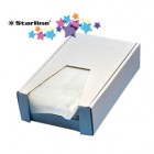 Busta adesiva portadocumenti - senza stampa - C5 (23 x 16,5 cm) - carta - trasparente - Eco Starline - conf. 250 pezzi