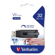 Verbatim - Usb 3.0 Superspeed Store'N'Go V3 Drive - Nero - 49173 - 32GB