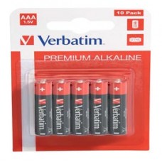 Verbatim - Blister 10 Pile alkaline ministilo AAA - 49874