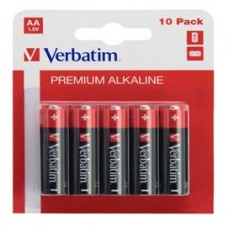 Verbatim - Blister 10 Pile alkaline Stilo AA - 49875