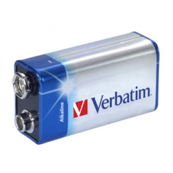 Verbatim - Pila alkalina torcia - 49924 - 9V