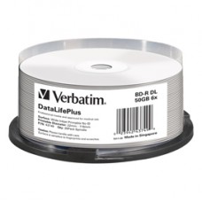 Verbatim - Scatola 25 Blu Ray BD-R - stampabile - 43749 - 50GB