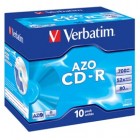 Verbatim - Scatola 10 CD-R DataLife Plus - Jewel Case - 1X-52X - serigrafata crystal - 43327 - 700MB