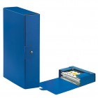 Scatola progetto Eurobox - dorso 8 cm - 25x35 cm - blu - Esselte