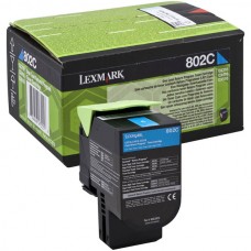 Lexmark - Toner - Ciano - 80C20C0 - return program - 1.000 pag